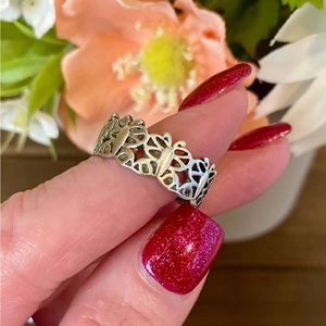 *SOLD* Sterling Butterfly Ring🌻